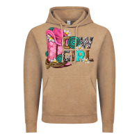 Vintage Coffee western cowgirl Vintage Hoodie - NancyCooperArtShop