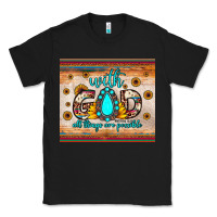 Black with god all things are possible matthew 19 26 Classic Tee - JahusDesignShop
