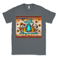 Charcoal Heather with god all things are possible matthew 19 26 Classic Tee - JahusDesignShop