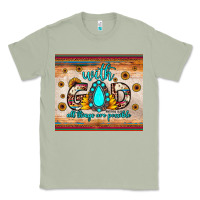 Matcha with god all things are possible matthew 19 26 Classic Tee - JahusDesignShop