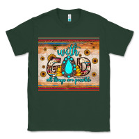 Sports Green with god all things are possible matthew 19 26 Classic Tee - JahusDesignShop