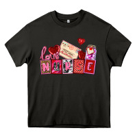 Asphalt valentines day nurse Heavy Core Tee - AdoDesignShop