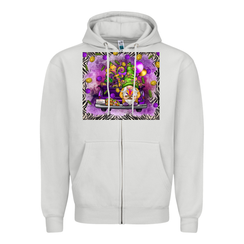 Gnome On The Truck Tumbler Hjf Zipper Hoodie by HowdyJamesFarm | Teevron