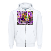 White gnome on the truck tumbler hjf Zipper Hoodie - HowdyJamesFarm