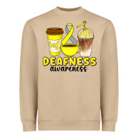 Mushroom deafness awareness coffee cups Heavyweight Sweatshirt - Artiststas