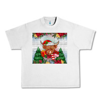 Lunar Rock christmas cow Urban Heavy Tee - MaliasSmallBusiness