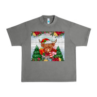 Christmas Cow Urban Heavy Tee | Teevron