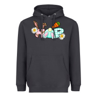 Smoke Hop bunny Easter Day Heavyweight Hoodie - CowGirlArtShop