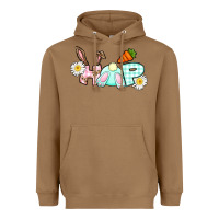 Toasted Coconut Hop bunny Easter Day Heavyweight Hoodie - CowGirlArtShop