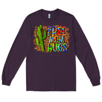 Plum free mom hugs Long Sleeve Tee - LillyAllenDesigns