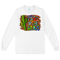 White free mom hugs Long Sleeve Tee - LillyAllenDesigns