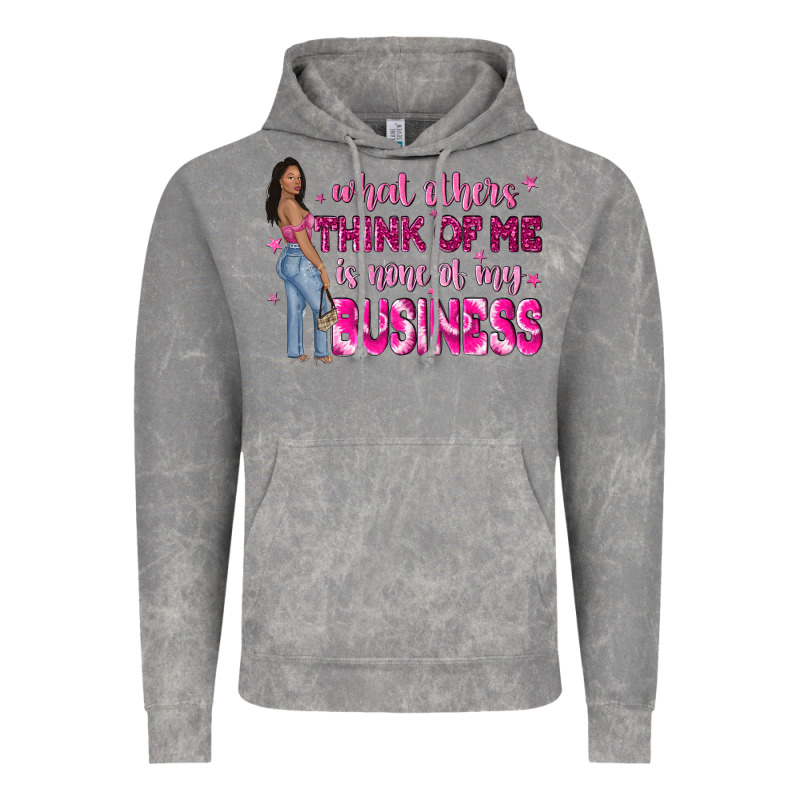 What Other Think Of Me Is None Of My Business Vintage Hoodie by NancyCooperArtShop | Teevron