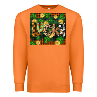 Carrot st patricks day lucky clover and coins Premium Sweatshirt - CowGirlArtShop
