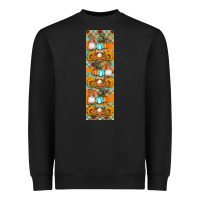 Black fall gnomes pen wrap Heavyweight Sweatshirt - Artiststas