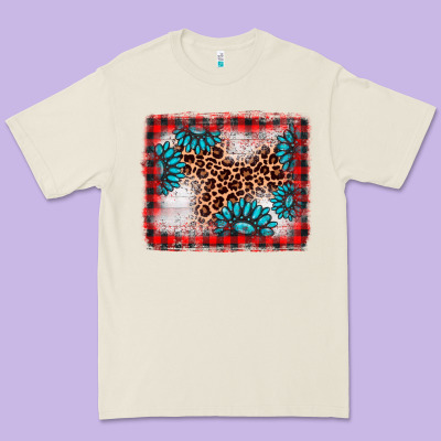 Christmas Gemstone Leopard Background Premium Tee Designed By Adodesignshop