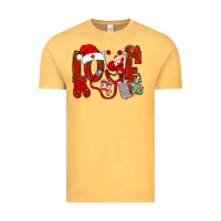 Vintage Mustard christmas love nurse Vintage Tee - NancyCooperArtShop