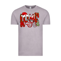 Vintage Zinc christmas love nurse Vintage Tee - NancyCooperArtShop