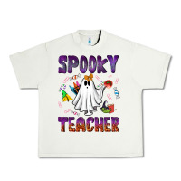 Pistachio spooky teacher Urban Heavy Tee - NancyCooperArtShop