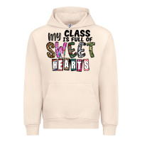 Sandshell my class ısfull of sweet hearts Urban Hoodie - CowhideDigitalArt