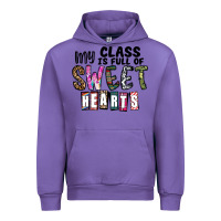 Tulip my class ısfull of sweet hearts Urban Hoodie - CowhideDigitalArt