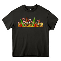Asphalt beer bottles for christmas Heavy Core Tee - AdoDesignShop