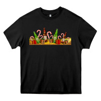 Black beer bottles for christmas Heavy Core Tee - AdoDesignShop