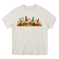Cream beer bottles for christmas Heavy Core Tee - AdoDesignShop