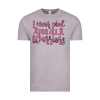 Vintage Zinc i wear pink for all warriors Vintage Tee - JahusDesignShop