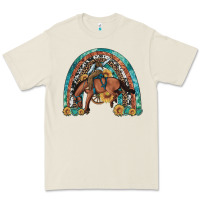 Bone bucking bronco rodeo rainbow Premium Tee - Artiststas