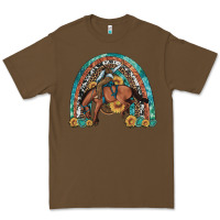Cacao bucking bronco rodeo rainbow Premium Tee - Artiststas