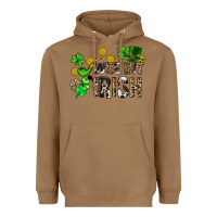 Toasted Coconut Wee bit o' Irish St. Patrick's Heavyweight Hoodie - CowGirlArtShop