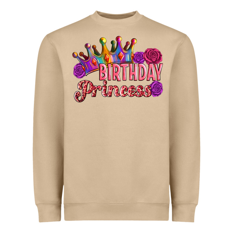 Birthday Princess Heavyweight Sweatshirt by Artiststas | Teevron