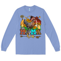 Colony Blue mama hen Long Sleeve Tee - LillyAllenDesigns
