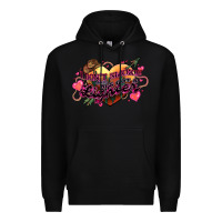 Black I don't smoke but he's got a lighter Premium Hoodie - HowdyJamesFarm