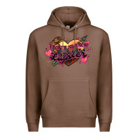 Chestnut I don't smoke but he's got a lighter Premium Hoodie - HowdyJamesFarm