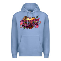 Colony Blue I don't smoke but he's got a lighter Premium Hoodie - HowdyJamesFarm