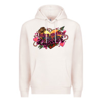 Pale Pink I don't smoke but he's got a lighter Premium Hoodie - HowdyJamesFarm