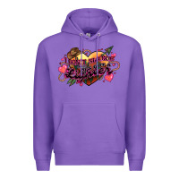Purple I don't smoke but he's got a lighter Premium Hoodie - HowdyJamesFarm