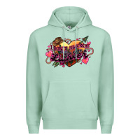 Seafoam I don't smoke but he's got a lighter Premium Hoodie - HowdyJamesFarm