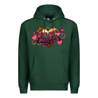 Sports Green I don't smoke but he's got a lighter Premium Hoodie - HowdyJamesFarm