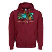 Burgundy Western love my country music Zipper Hoodie - HowdyJamesFarm