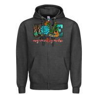 Charcoal Heather Western love my country music Zipper Hoodie - HowdyJamesFarm