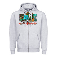 Western Love My Country Music Zipper Hoodie | Teevron