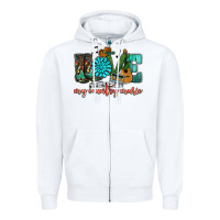 White Western love my country music Zipper Hoodie - HowdyJamesFarm