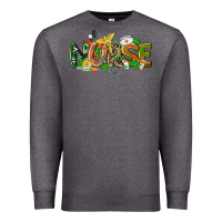 Charcoal Heather St. Patrick's Day Nurse Premium Sweatshirt - CowGirlArtShop