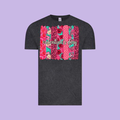 Valentines Day Brushstroke Background Brushstroke Vintage Tee Designed By Nancycooperartshop