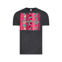 Vintage Black valentines day brushstroke background brushstroke Vintage Tee - NancyCooperArtShop