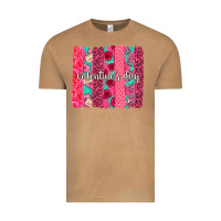 Vintage Camel valentines day brushstroke background brushstroke Vintage Tee - NancyCooperArtShop