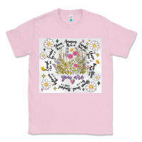 Bubblegum Pink god says you are inflated Classic Tee - MaliasSmallBusiness