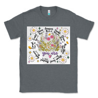 Charcoal Heather god says you are inflated Classic Tee - MaliasSmallBusiness